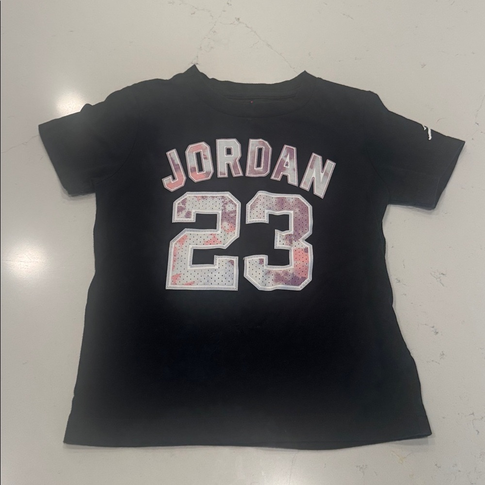 Jordan Black and White Graphic Tee